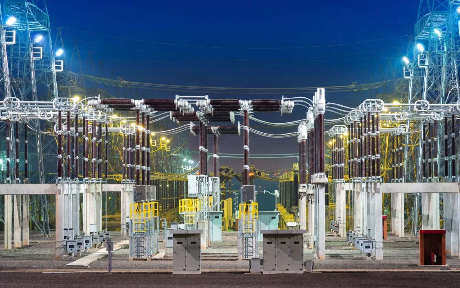 Industrial electrical substation